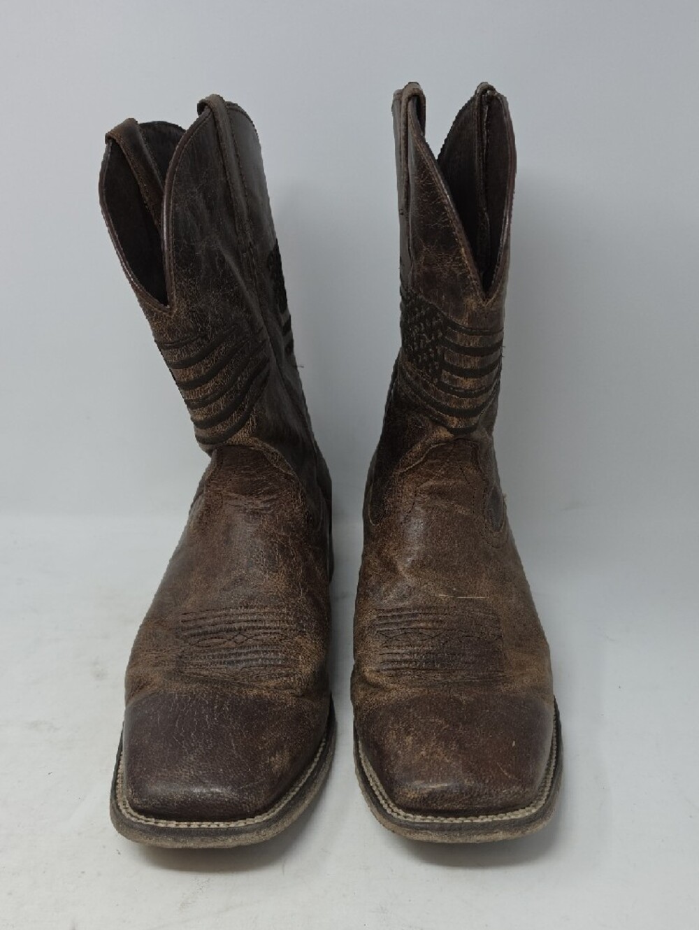 Ariat Men's Circuit Patriot Western Boots - Broad Square Toe Size 13D - Picture 2 of 8